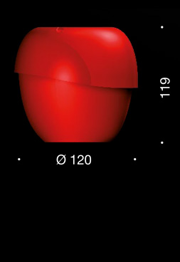 Melamangio dimensioni