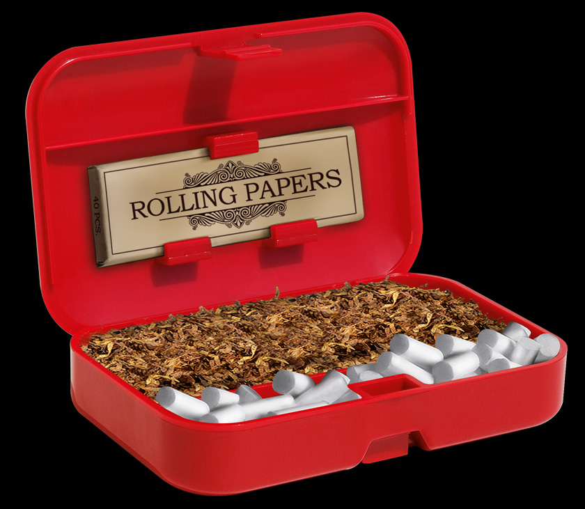 Smokebox kit tascabile rollaggio sigarette